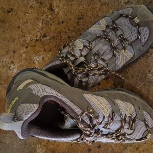 Merrell Brindle Hiking Shoes Women's Size 9.5 Tan